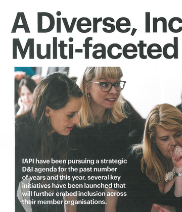 IMJ Article - IAPI Diverse, Inclusive & Multi-faceted Agenda