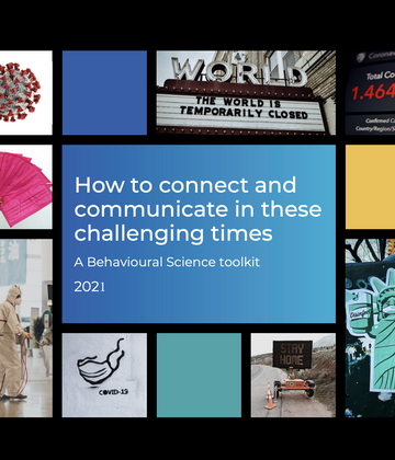 How to connect and communicate in these challenging times - A Behavioural Science toolkit from Crawford Hollingworth