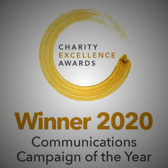#ComeIn Campaign Wins at Charity Excellence Awards