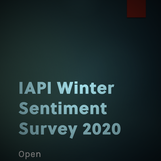 IAPI Winter Sentiment Survey 2020