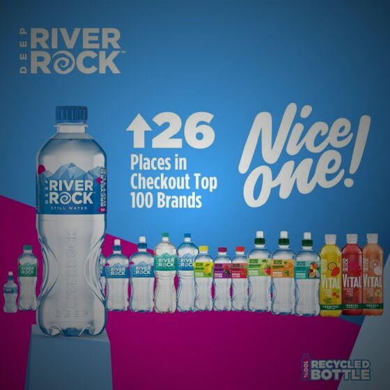 Edelman's client Deep RiverRock claims number 1 spot as the most popular impulse water brand in Ireland