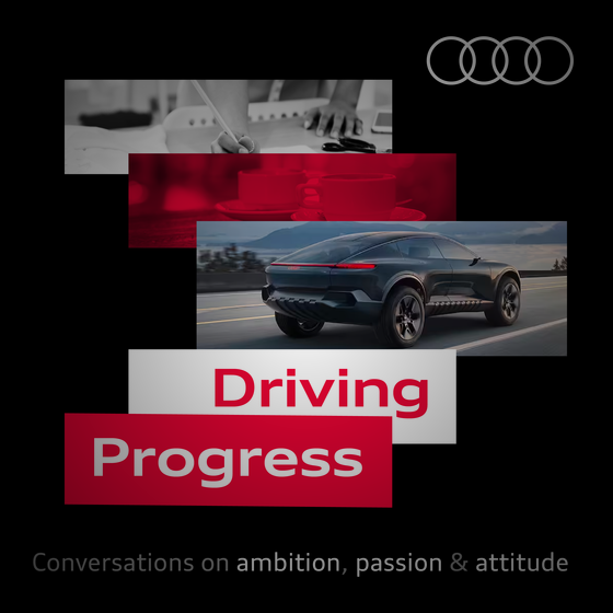 Sweartaker's Client, Audi, Releases Series 2 of their Driving Progress Podcast