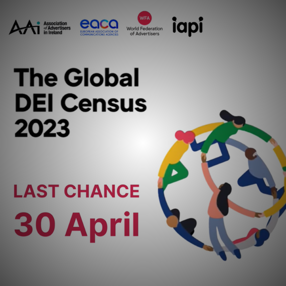 Help Us Benchmark Ireland's DEI in the Global Census - Deadline 30 April