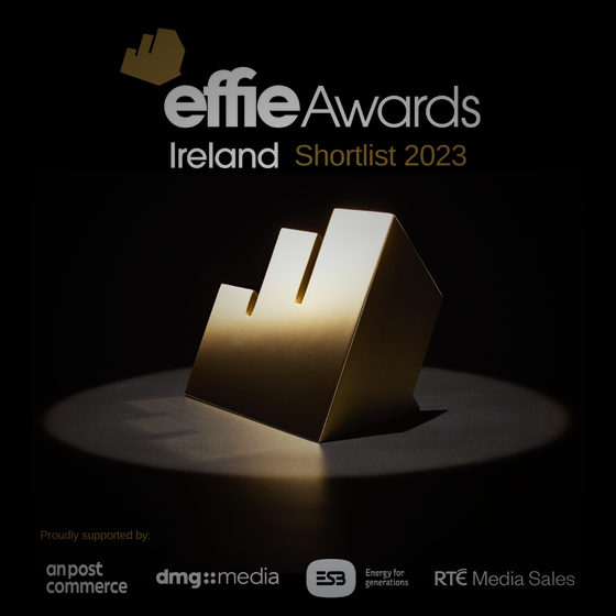 Shortlist for Effie Awards Ireland 2023 Announced