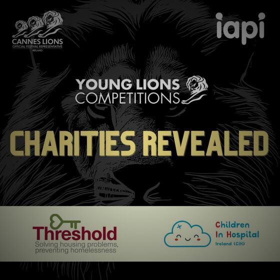 Irish Young Lions Competition 2024 Announces Charities    - Threshold and Children in Hospital Ireland