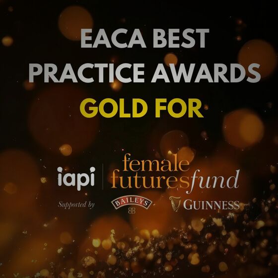 IAPI Receive Gold Award at EACA Best Practice Awards for  Female Futures Fund Programme