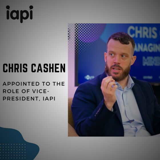 Christopher Cashen Appointed as the Vice President of IAPI